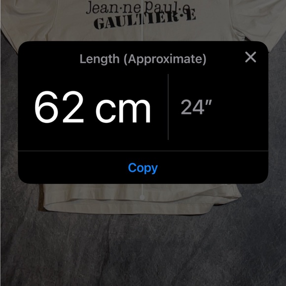 Jean Paul Gaultier Tee White $210 Retail - Picture 6 of 6